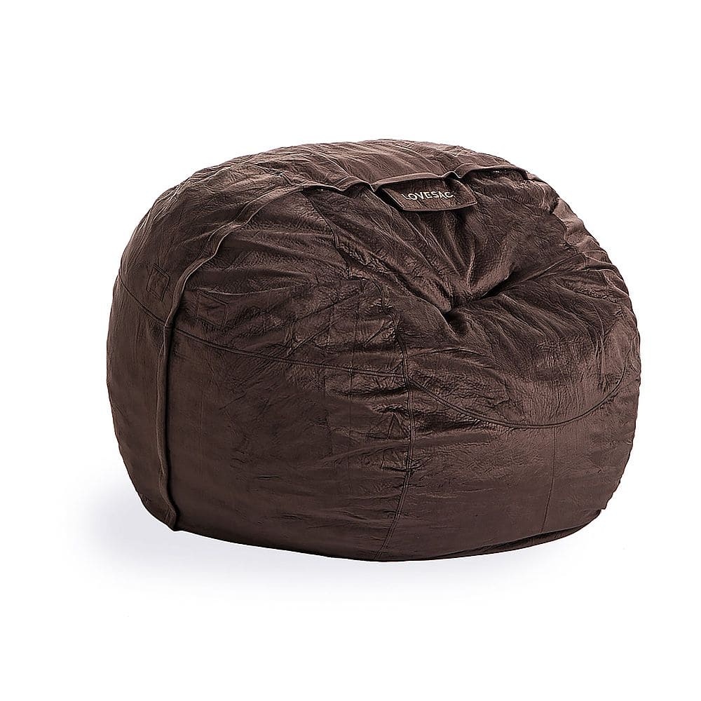 Lovesac Supersac In Padded Velvet (2 Boxes) Chocolate VU0978 Best Buy