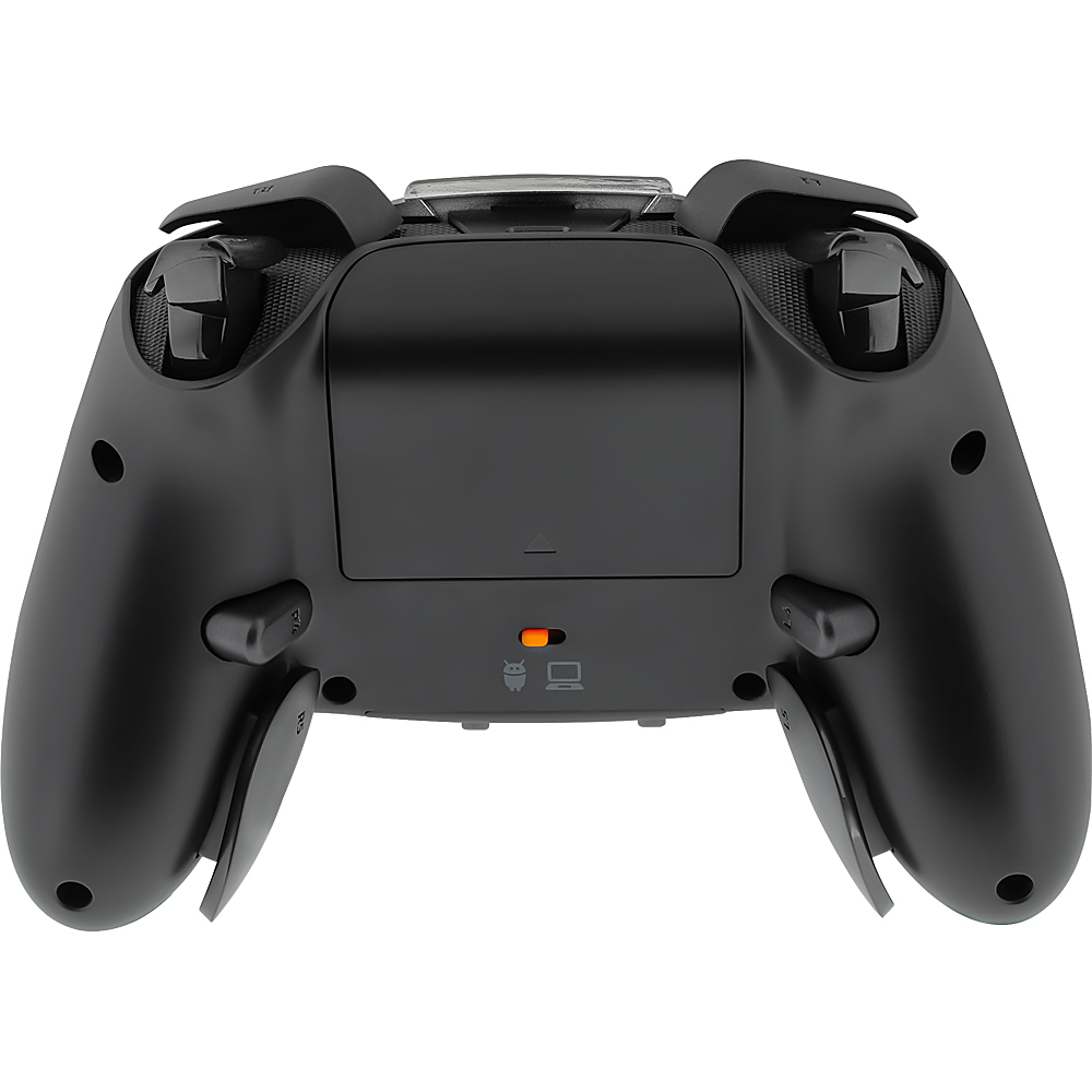 Back View: Bionik - Vulkan Advanced Wireless Controller with Programmable Buttons for PC, Android - Black