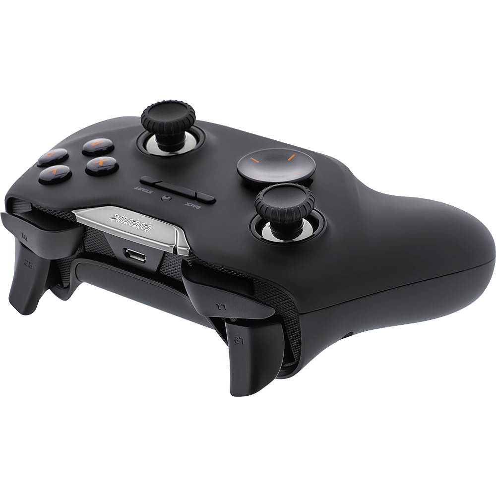 Angle View: Bionik - Vulkan Advanced Wireless Controller with Programmable Buttons for PC, Android - Black