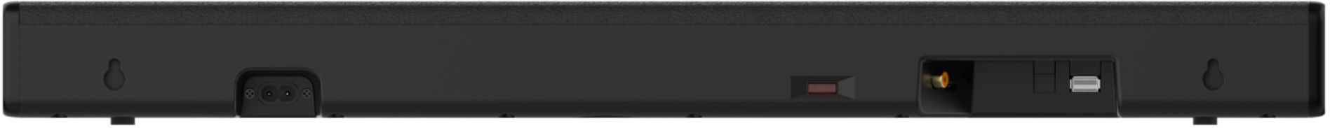 Back View: Hisense - 2.1-Channel Soundbar with Built-in Subwoofer - black
