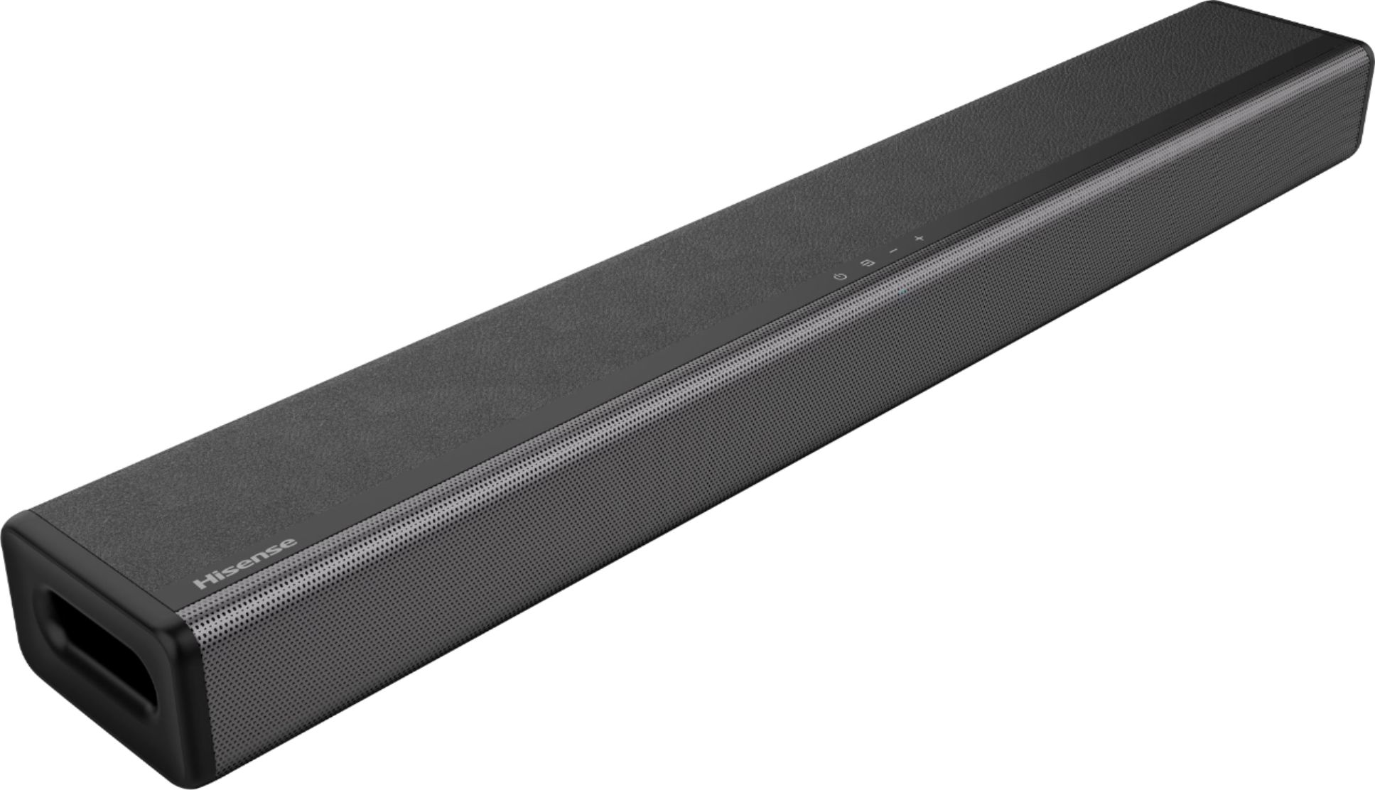 Left View: Hisense - 2.1-Channel Soundbar with Built-in Subwoofer - black