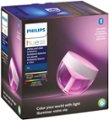 Alt View Zoom 11. Philips - Hue Iris White and Color Ambiance Table Lamp - White and Clear.