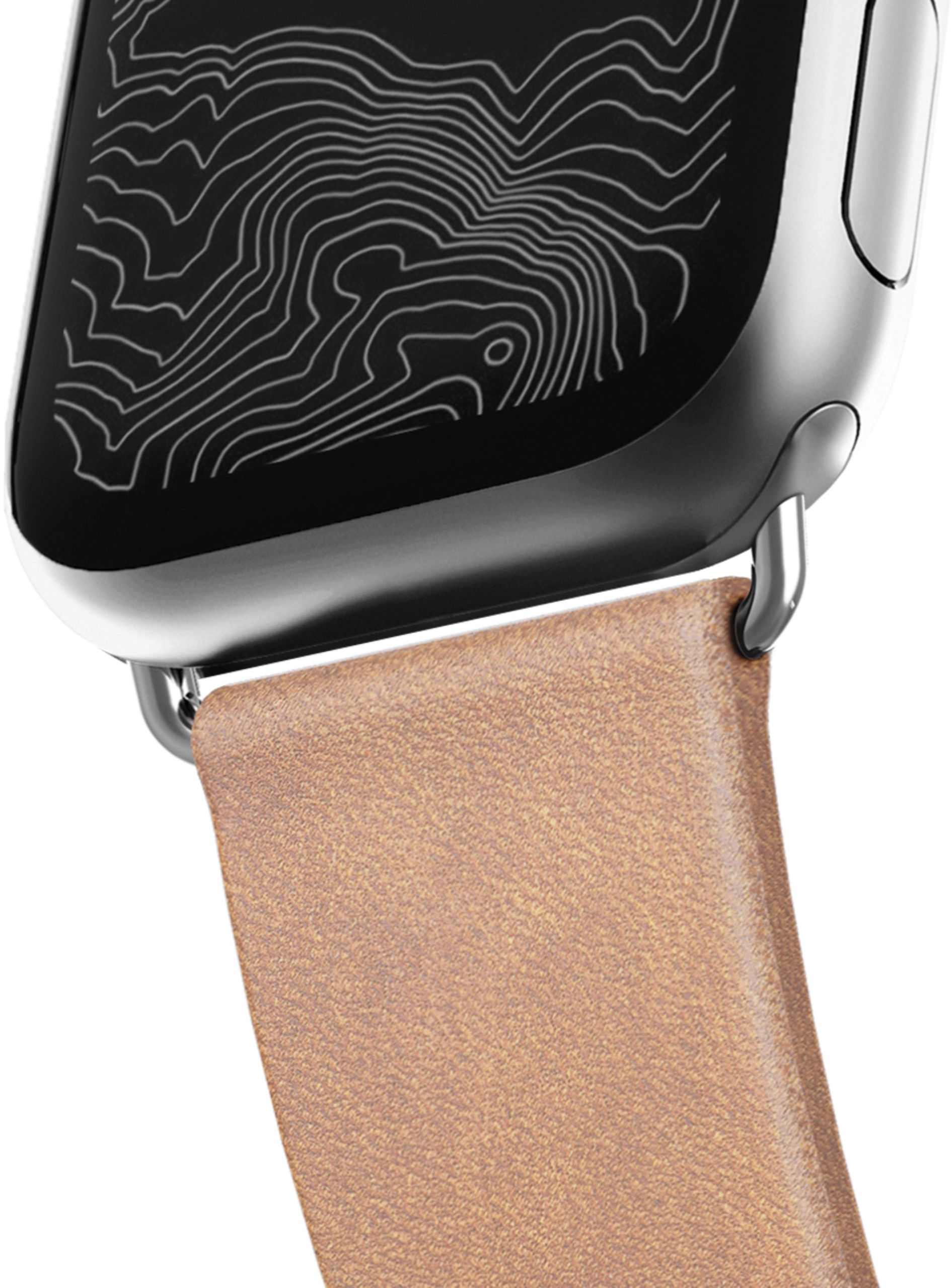 Best Buy: Nomad Slim Modern Leather Watch Strap for Apple Watch