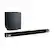 Back. Klipsch - Cinema 600 5.1 45" Surround 3 Sound Bar System with 10" Wireless Pre-Paired Subwoofer - Black.