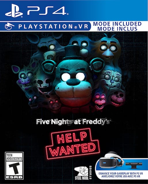 Five Nights At Freddy S Help Wanted Playstation 4 Playstation 5 Best Buy Five Nights At Freddy S Help Wanted Playstation 4 Playstation 5 Best Buy