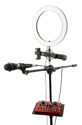 VocoPro - Streamer-Live Karaoke System - Black_red