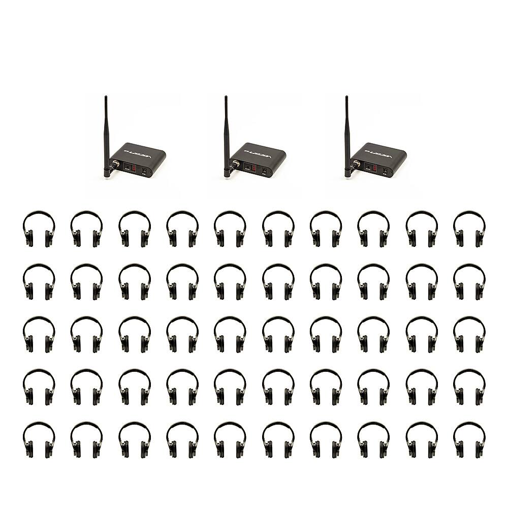 Best Buy VocoPro SilentDisco350 Karaoke System black SilentDisco350