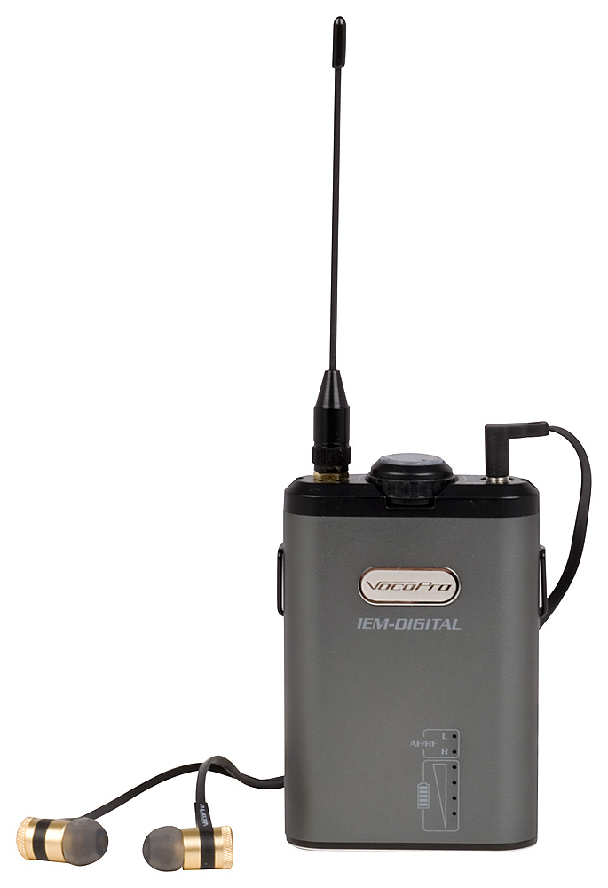 Angle View: VocoPro - SilentDisco-115 Karaoke System - black