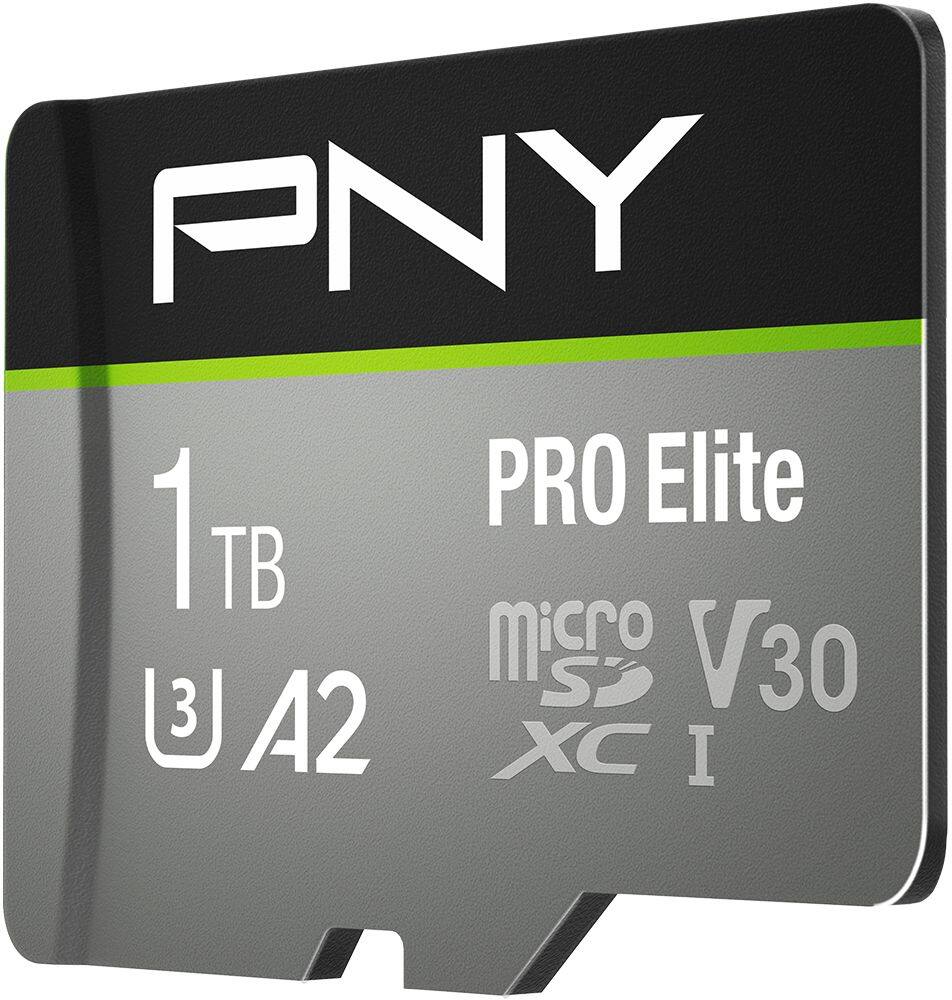 Alt View 12. PNY - 1TB PRO Elite Class 10 U3 V30 microSDXC Flash Memory Card.