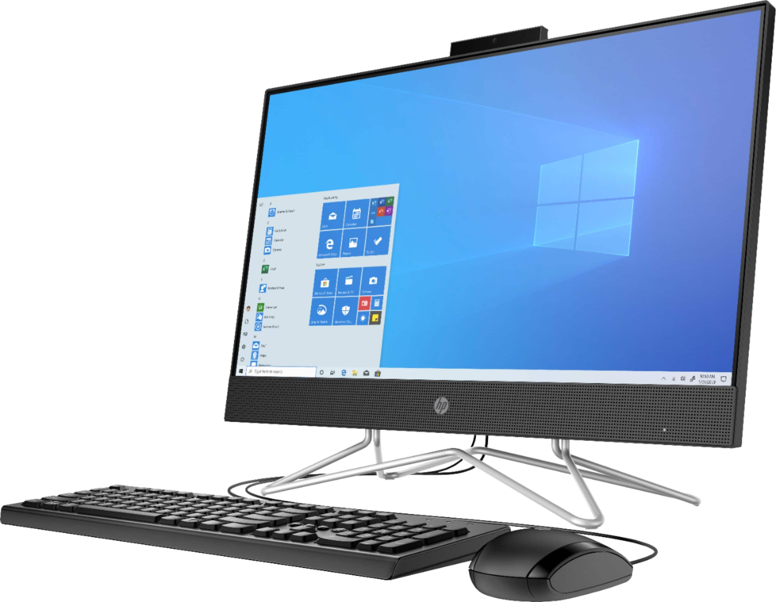 Angle. HP - 24" All-In-One - Intel Core i3 - 8GB Memory - 256GB SSD.