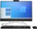 Front Zoom. HP - 24" All-In-One - Intel Core i3 - 8GB Memory - 256GB SSD - Black.