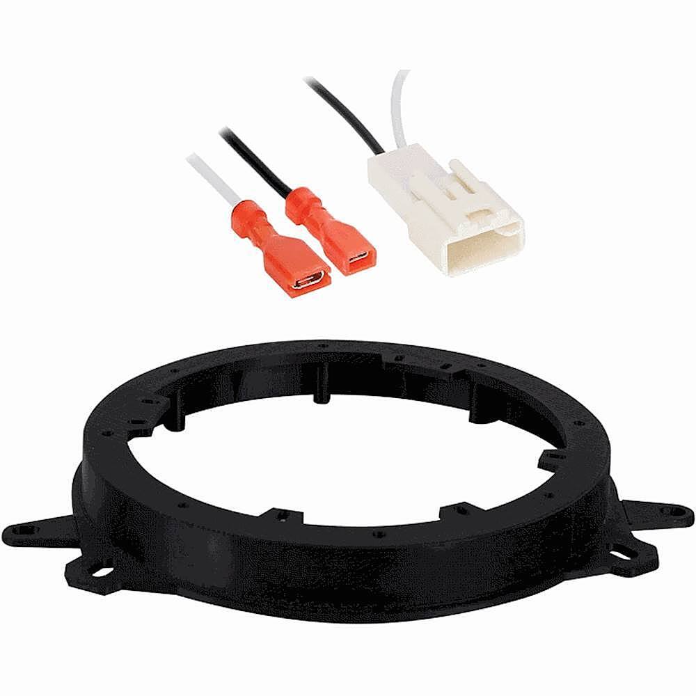 Alt View 11. Metra - Speaker Bracket for Select 2018-2023 Mitsubishi Outlander - Black.