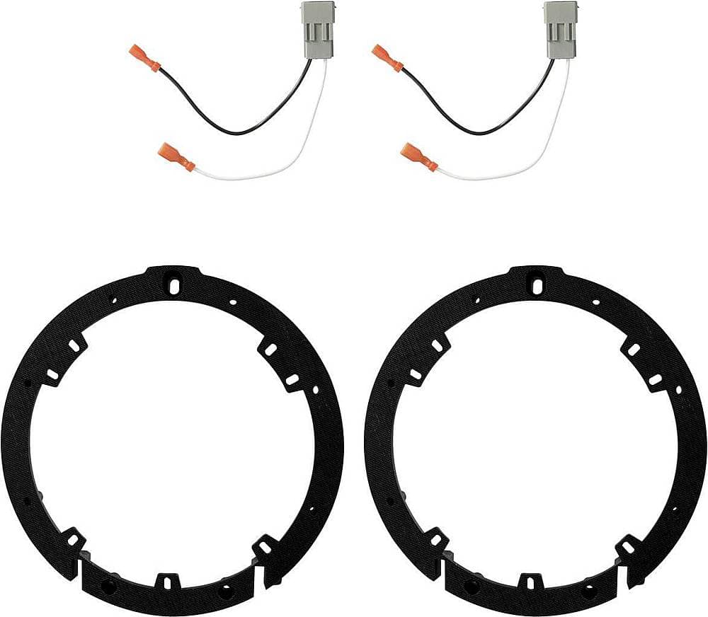 Front. Metra - Speaker Mount Kit for Select 2006-2020 Honda Vehicles - Black.