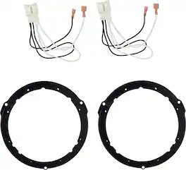 Metra - Speaker Bracket for Select 2012-2021 Ford Mustang Expedition - Black