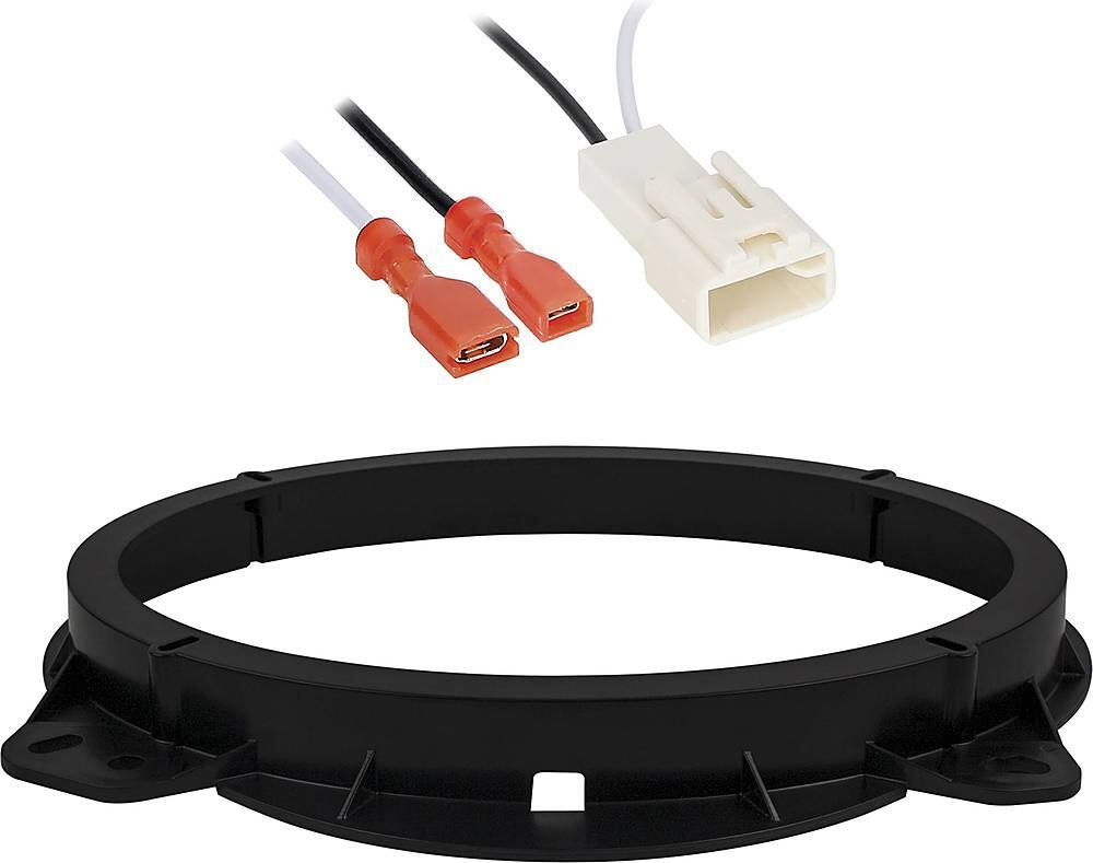 Alt View 11. Metra - Combo Speaker Mounting Kit for Select Subaru and Toyota 2003-2020 Vehicles - Black.