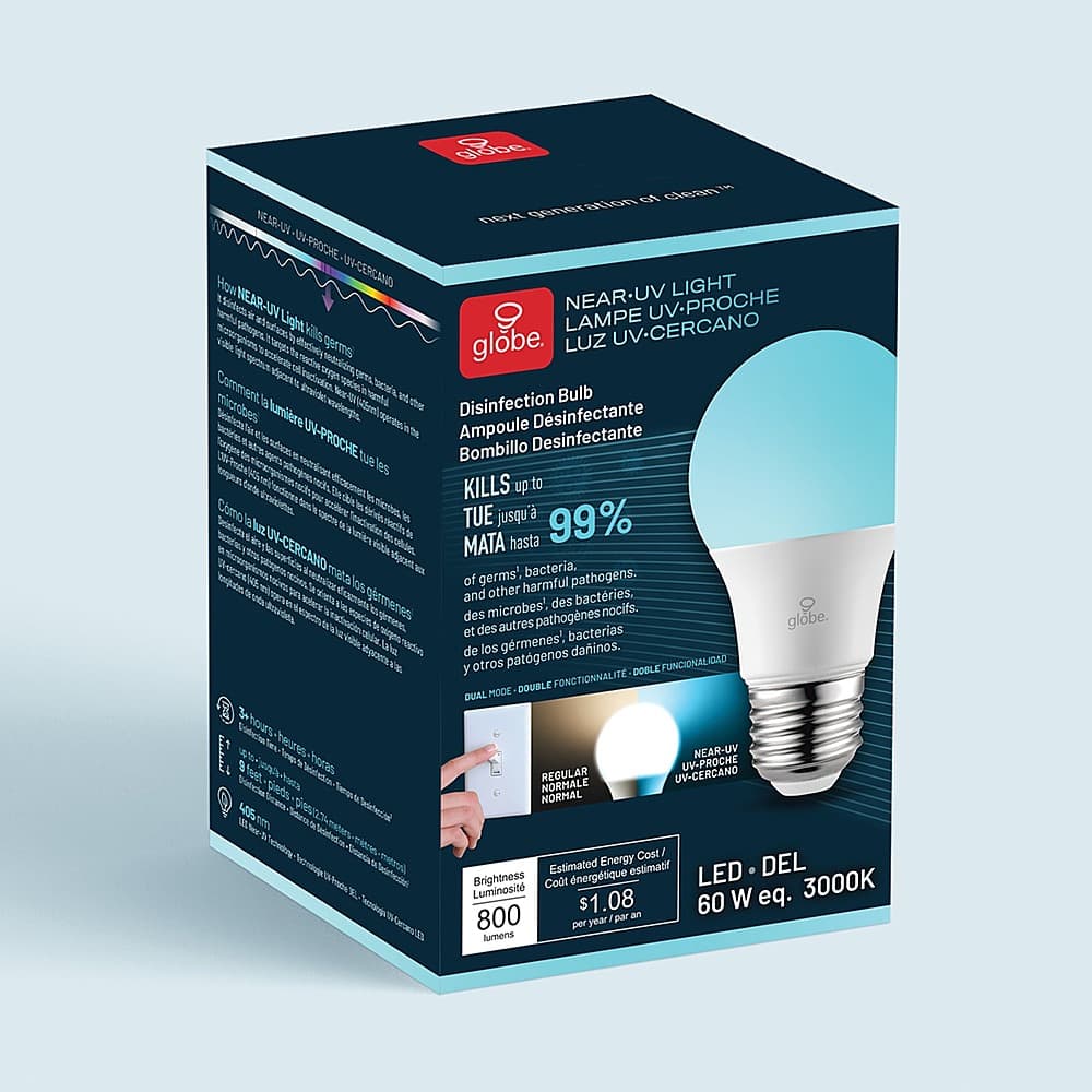 globe-electric-near-uv-light-disinfecting-a19-e26-led-light-bulb-35630