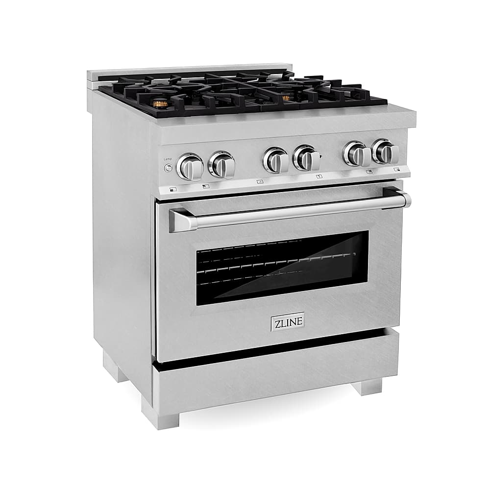 ZLINE 4.0 cu. ft. Dual Fuel Range with Gas Stove and Electric Oven with