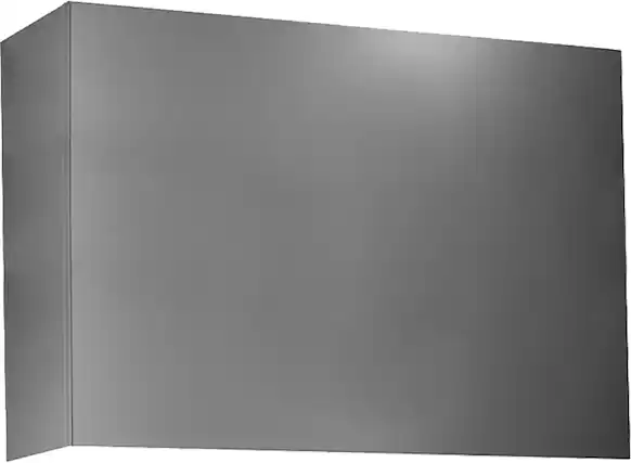 Front. Zephyr - Duct Cover Extension for AK7036CS and AK7536CS - Stainless Steel.