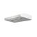 Angle. Zephyr - Breeze 36 in. 250 CFM Under Cabinet Range Hood with LED Light - Matte White.