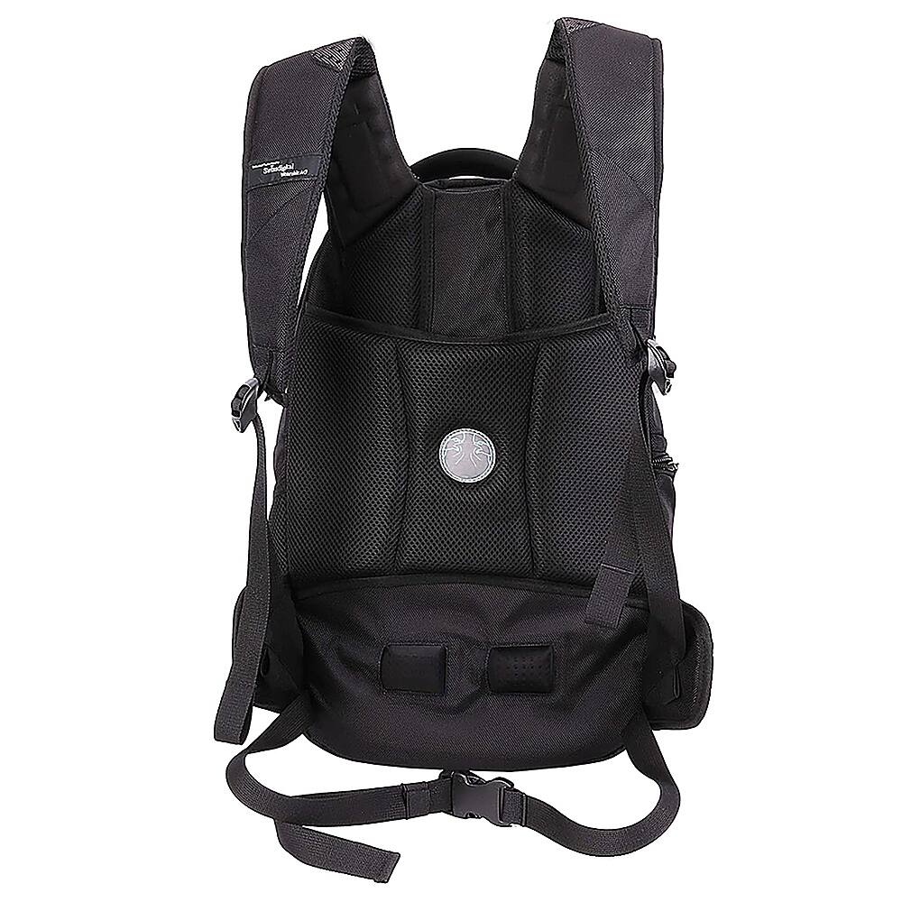 Back. Swissdigital Design - Katy Rose Massage Backpack - Black and Rose Gold.