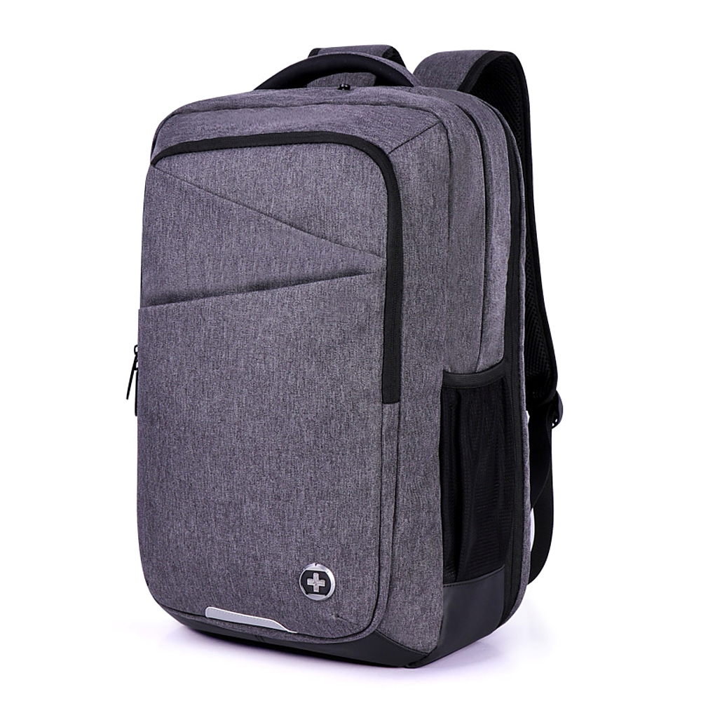 Angle View: Swissdigital Design - Micro Backpack - Grey
