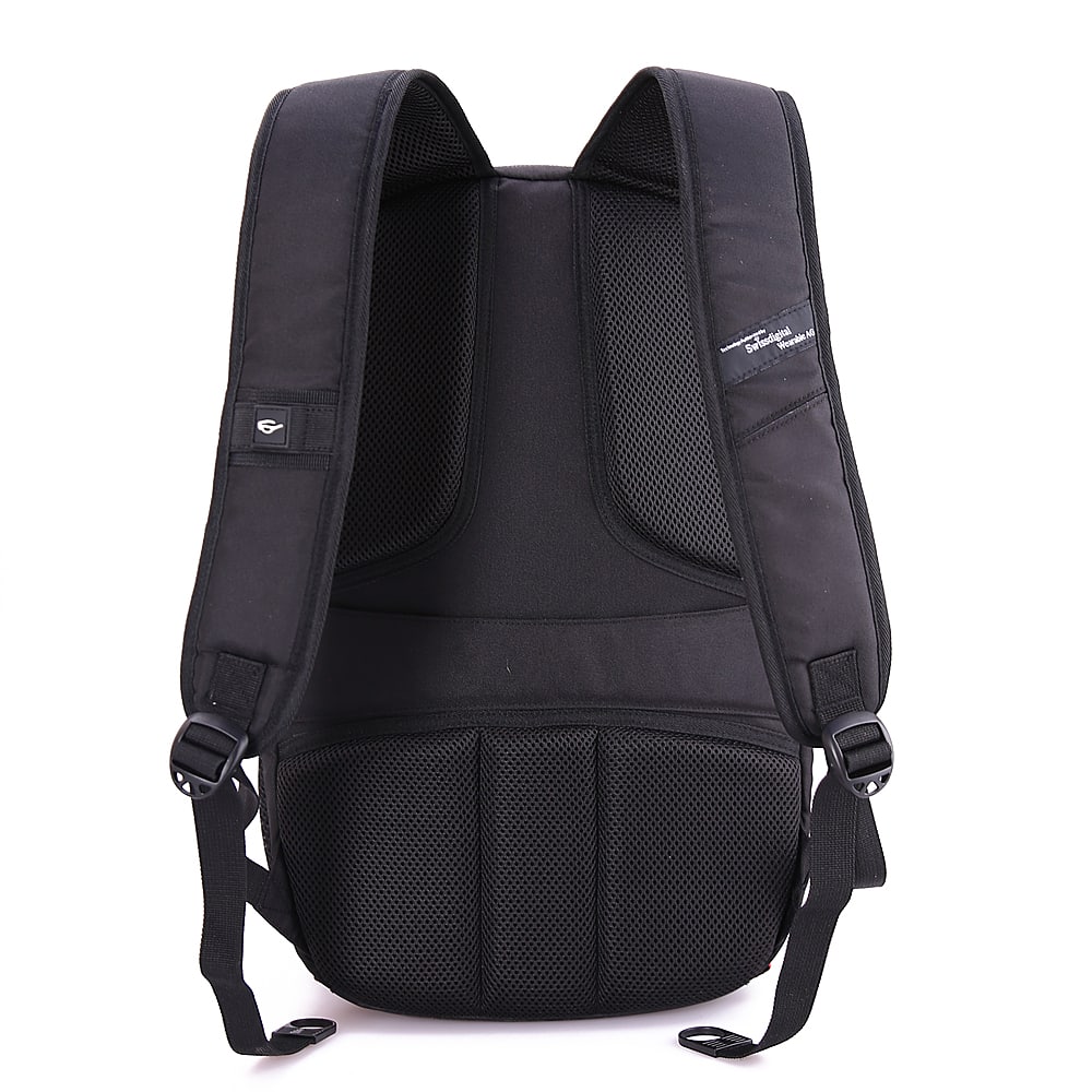 Swissdigital Design - Pixel Backpack - Black - Front_Zoom