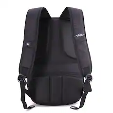 Front. Swissdigital Design - Pixel Backpack - Black.