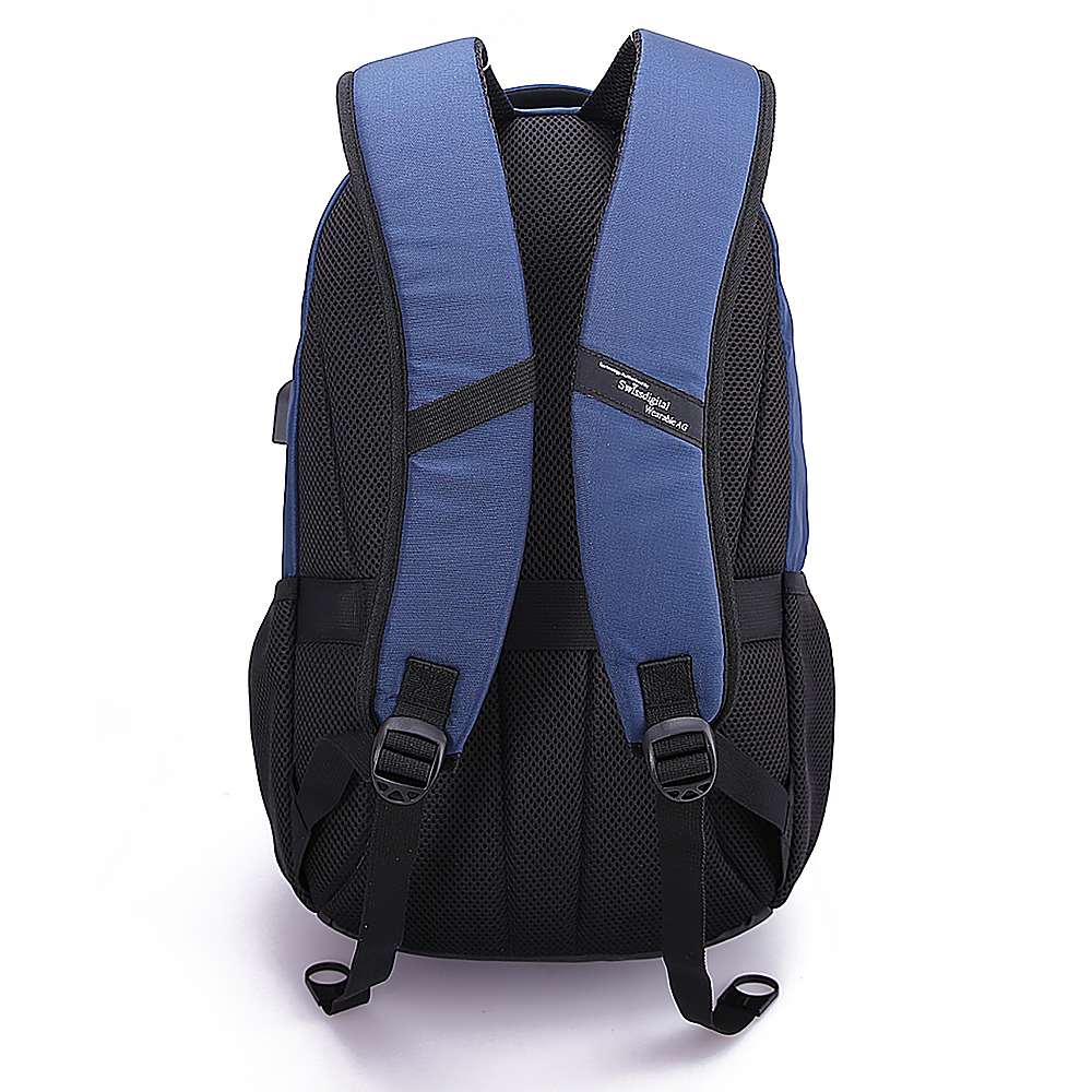 Back View: Swissdigital Design - Vector Backpack - Blue and Black