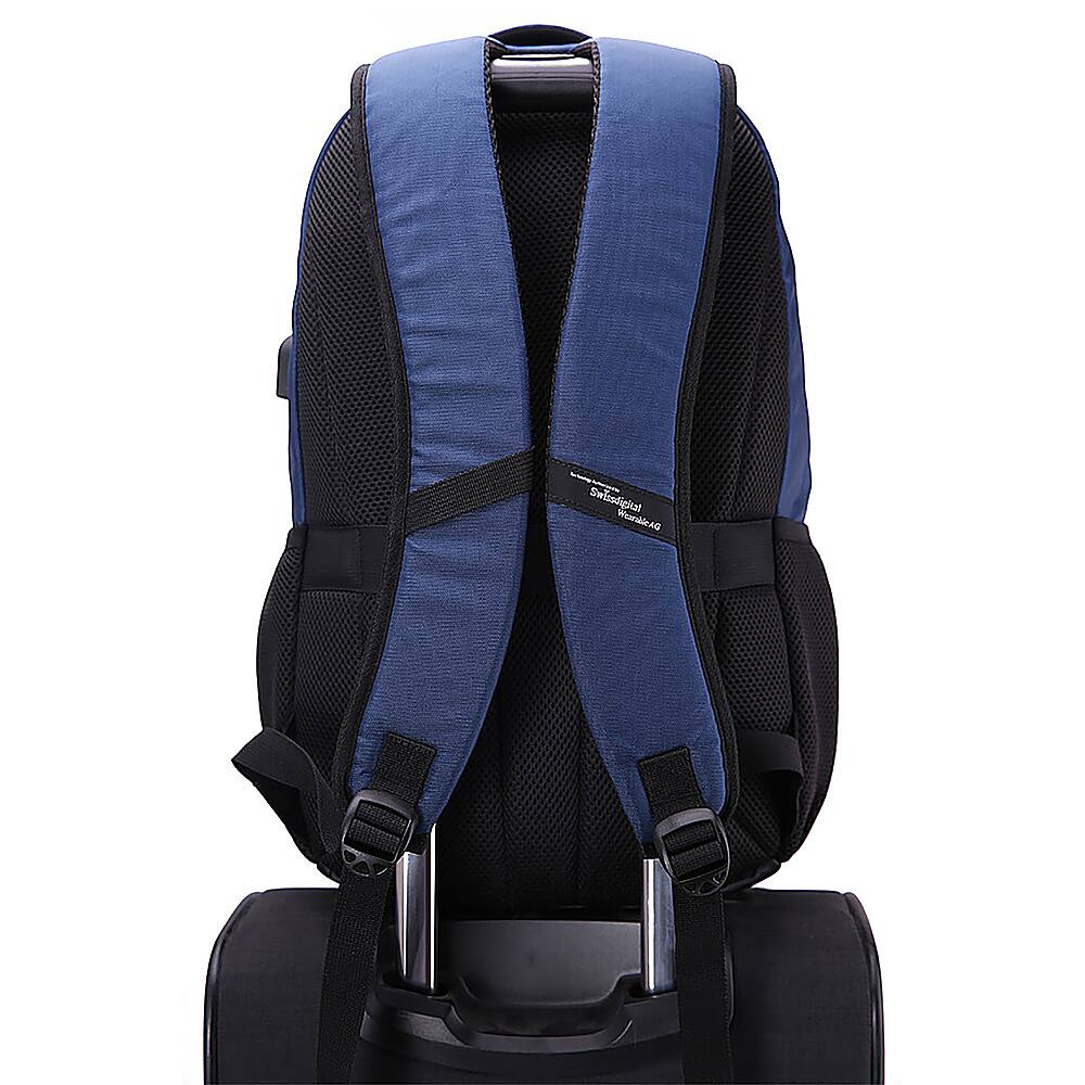 Alt View 14. Swissdigital Design - Vector Backpack - Blue and Black.