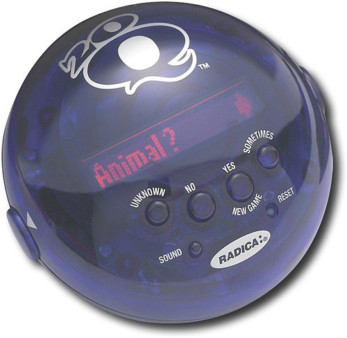 Radica 20q 20 Questions Electronic Game Purple Version 3.0 for sale online 