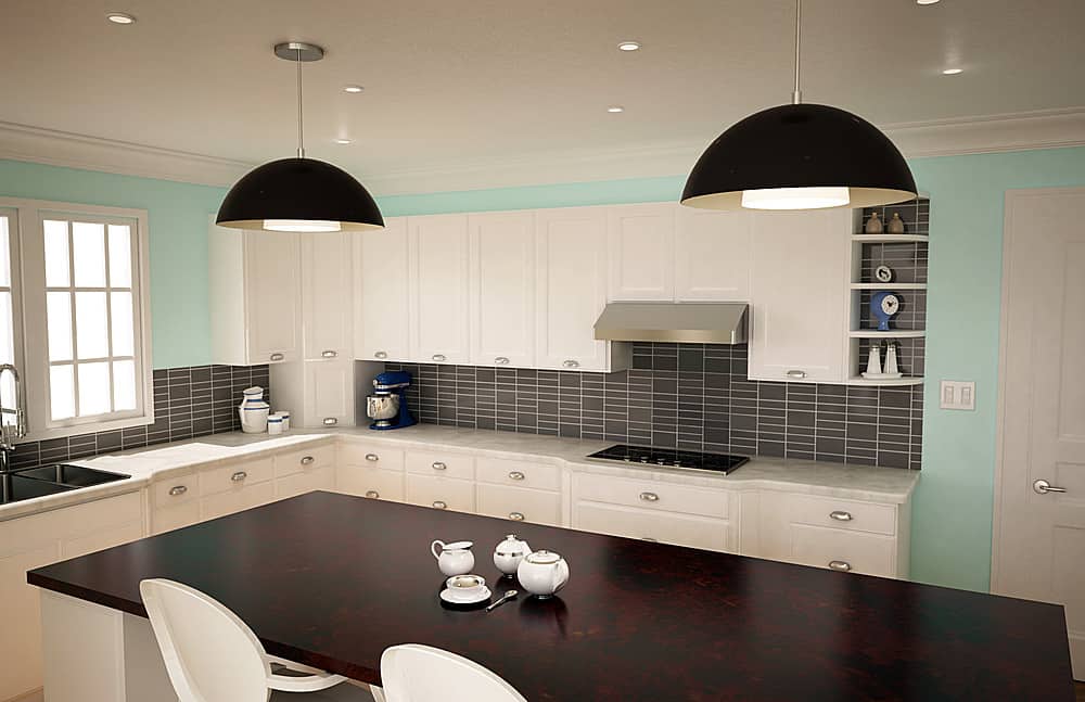 Alt View 13. Zephyr - Gust 30 in. 290 CFM Under Cabinet Mount Range Hood with LED Light - Stainless Steel.