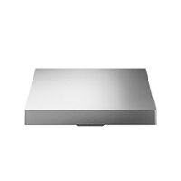 Zephyr - Tempest II 36 in. 650 CFM Wall Mount Range Hood with LED Light - Stainless Steel - Front_Zoom