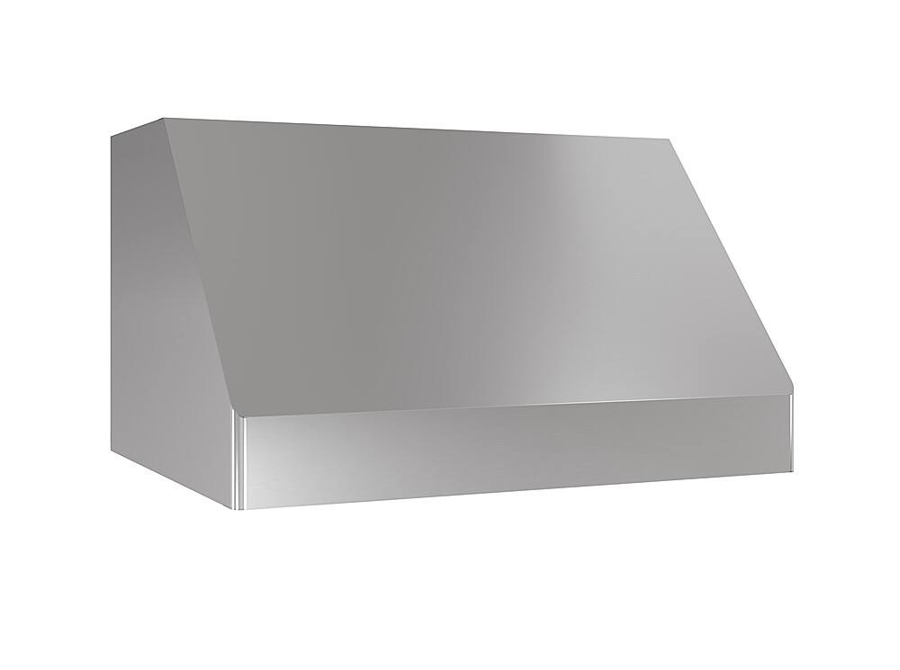 Left. Zephyr - Tempest II 30" 650 CFM Wall Mount Range Hood with LED Light - Stainless Steel.