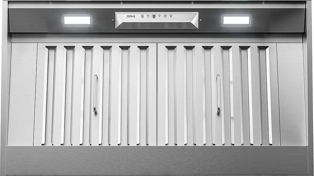 Zephyr - 36 inches - Externally Vented - Range Hood Insert - Stainless Steel