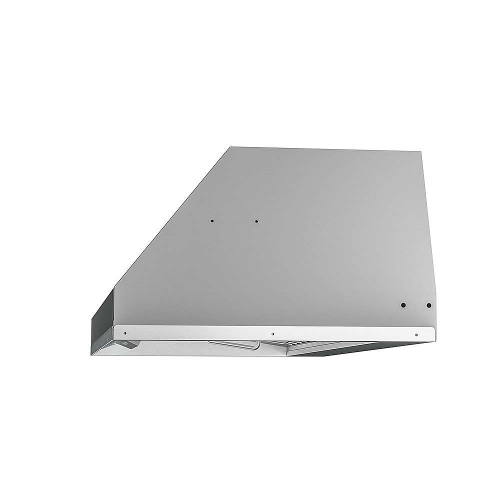 Alt View 16. Zephyr - Monsoon I 42 in. 1200 CFM Insert Mount Range Hood with LED Light - Stainless Steel.