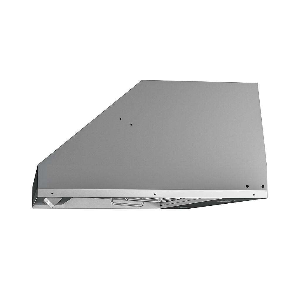 Alt View 16. Zephyr - Monsoon II 54 in. 1200 CFM Insert Mount Range Hood with LED Light - Stainless Steel.