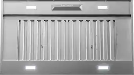 Zephyr - 42 inches - Externally Vented - Range Hood Insert - Stainless Steel