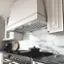 Alt View 12. Zephyr - Monsoon II 42 in. 1200 CFM Insert Mount Range Hood with LED Light - Stainless Steel.