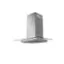 Angle. Zephyr - Verona 30 in. 600 CFM Wall Mount Range Hood with LED Light - Stainless Steel.