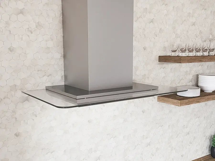 Alt View 16. Zephyr - Verona 30 in. 600 CFM Wall Mount Range Hood with LED Light - Stainless Steel.