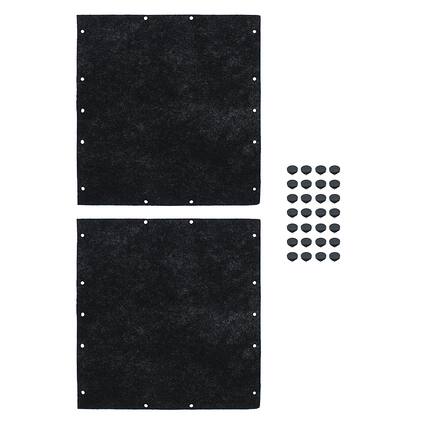 Front. Zephyr - Recirculating Kit for AK71 Range Hood - Black.