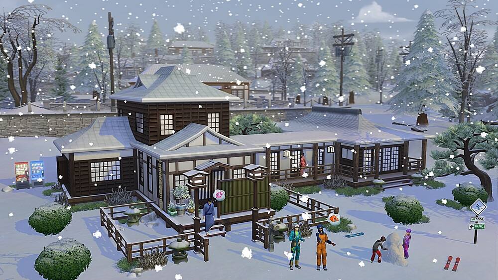 Alt View 13. Electronic Arts - The Sims 4 Snowy Escape Expansion Pack.