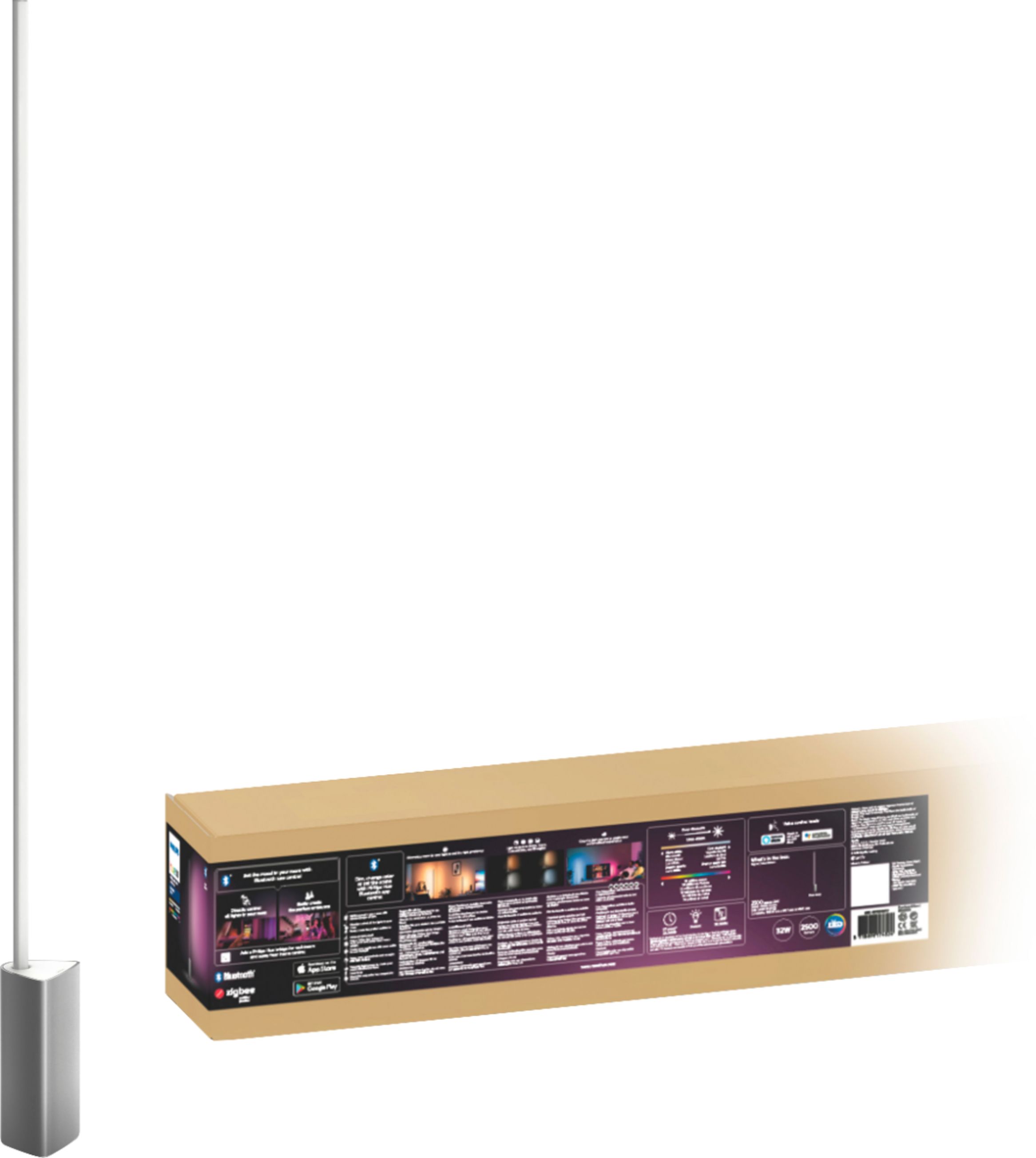 Angle View: Sengled - Smart LED Multicolor Lightstrip Extension (1M) - Multicolor