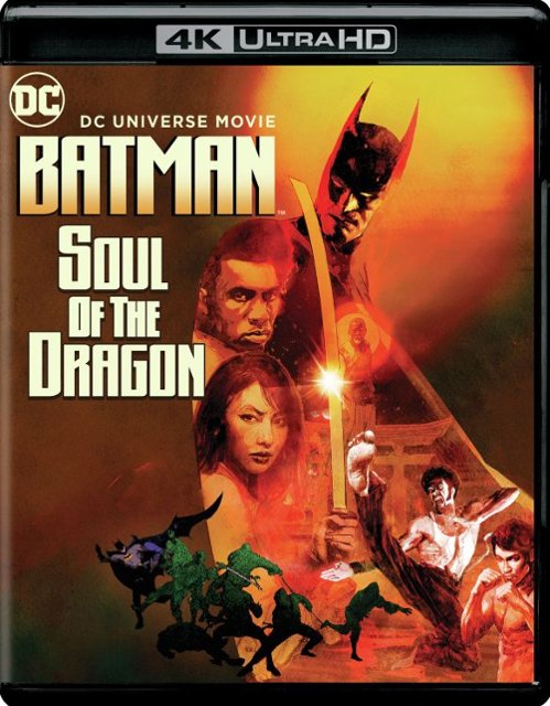 Front Standard. Batman: Soul of the Dragon [Includes Digital Copy] [4K Ultra HD Blu-ray/Blu-ray] [2021].