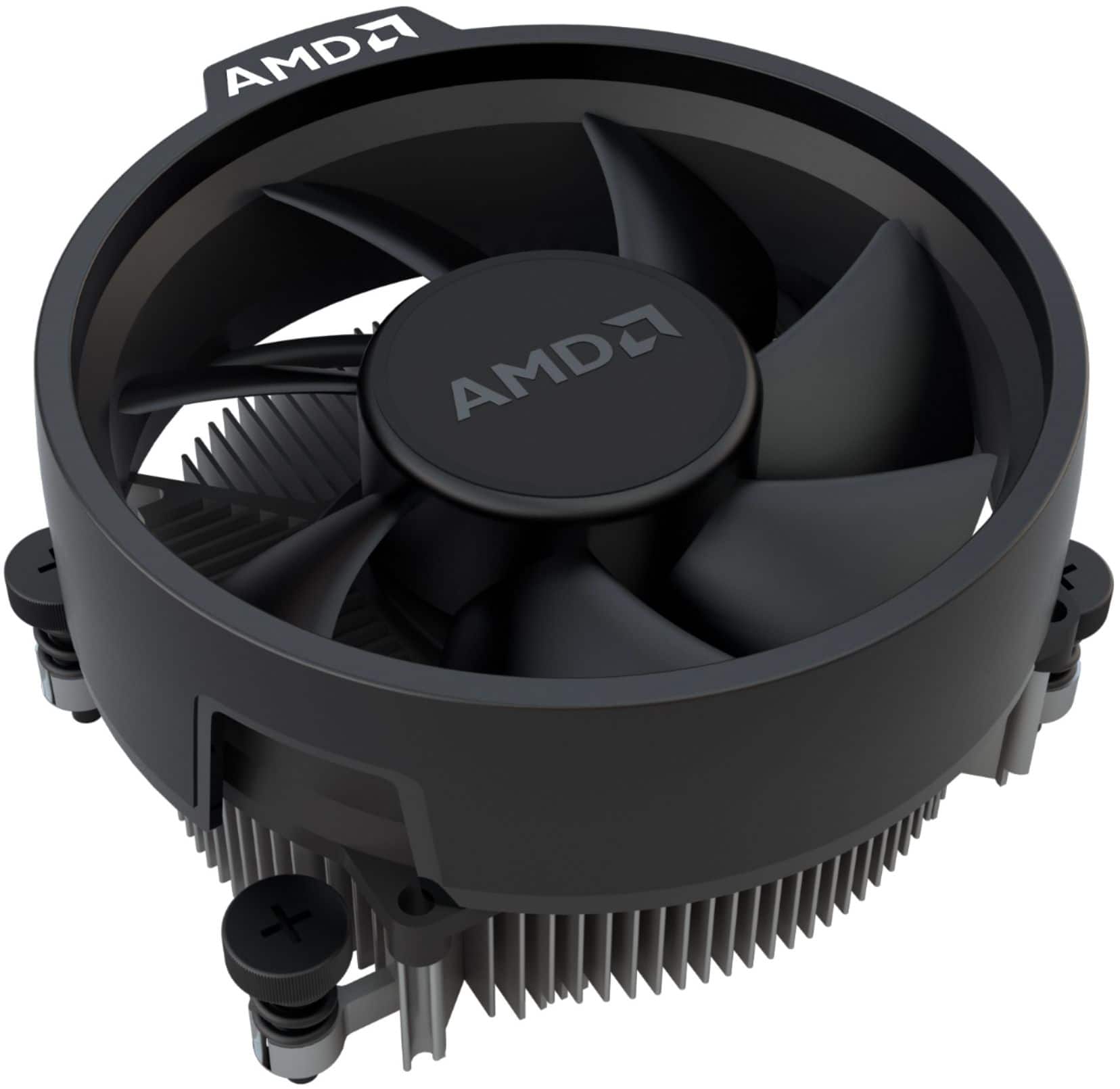 Alt View 11. AMD - Ryzen 5 5600X 4th Gen 6-core, 12-threads Unlocked Desktop Processor With Wraith Stealth Cooler - Black.