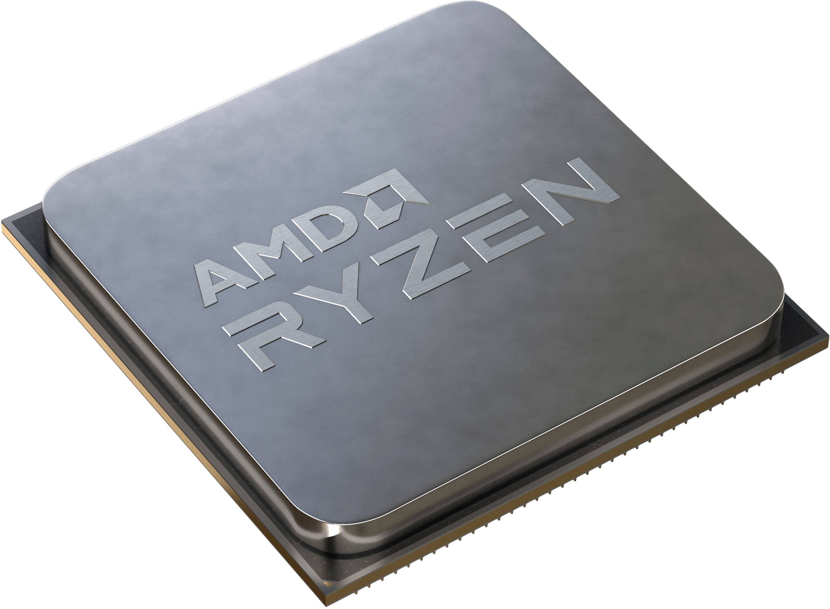Alt View 12. AMD - Ryzen 5 5600X 4th Gen 6-core, 12-threads Unlocked Desktop Processor With Wraith Stealth Cooler - Black.
