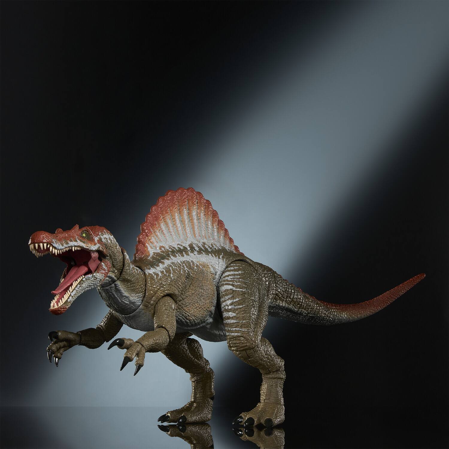 Alt View 4. Mattel - Mattel Collectible - Jurassic World Hammond Collection: Spinosaurus Action Figure   - COLLECTIBLES - Multicolor.