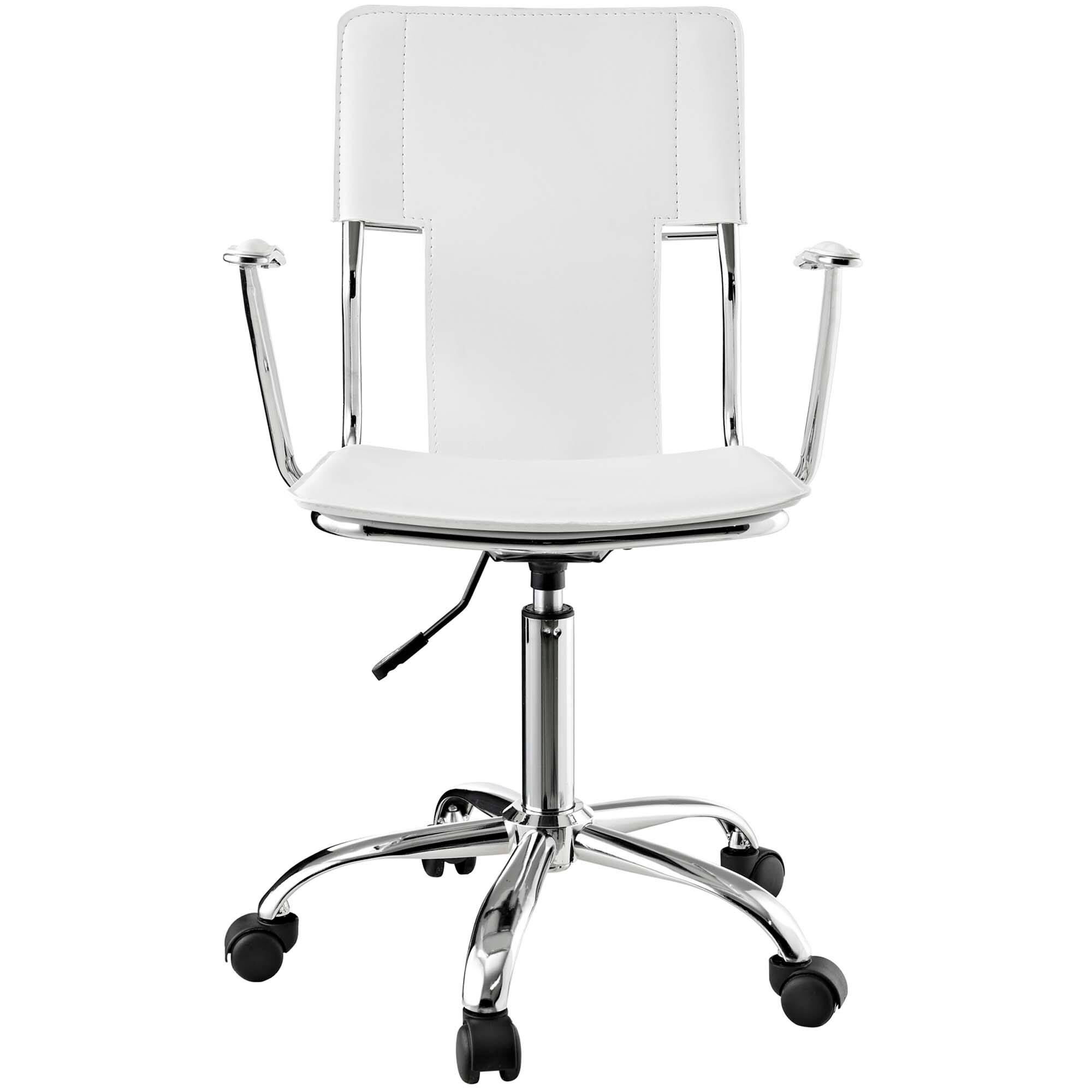 Alt View 4. Modway - Studio Office Chair by Modway - White.
