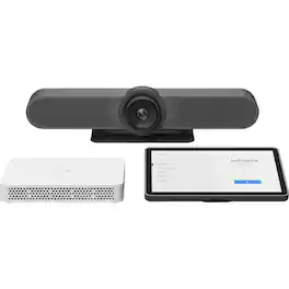 Logitech - Rally Bar Mini + Tap IP Bundle for Video Meeting Rooms - Graphite