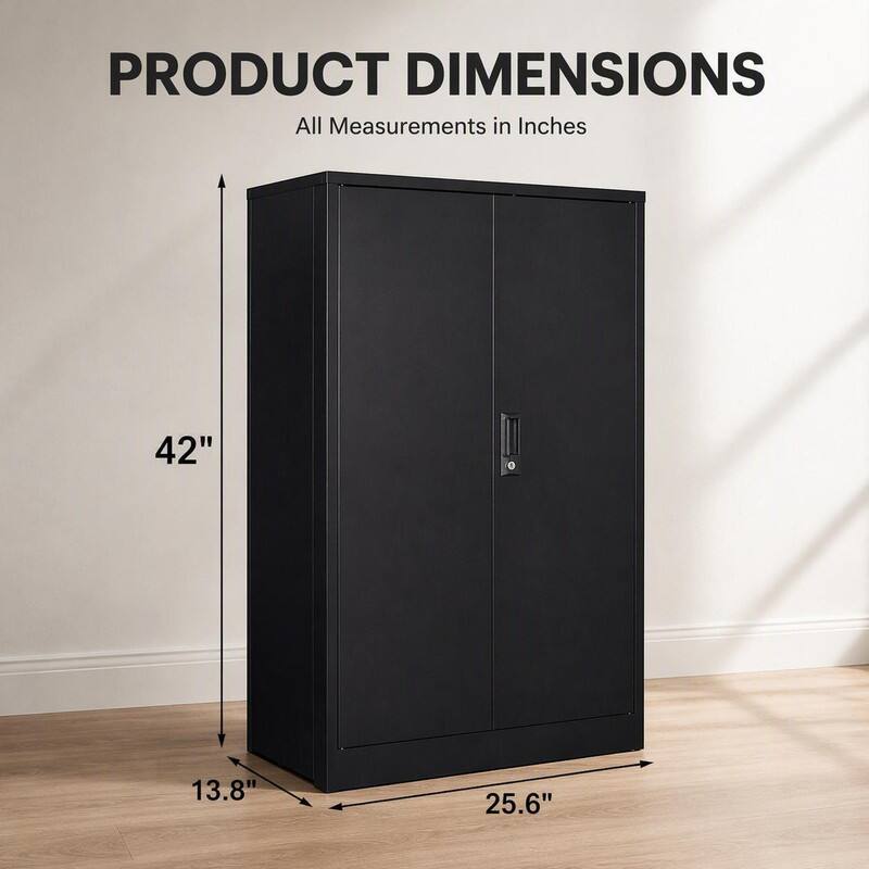 PRODUCT DIMENSIONS  
All Measurements in Inches  
42"  
13.8"  
25.6"